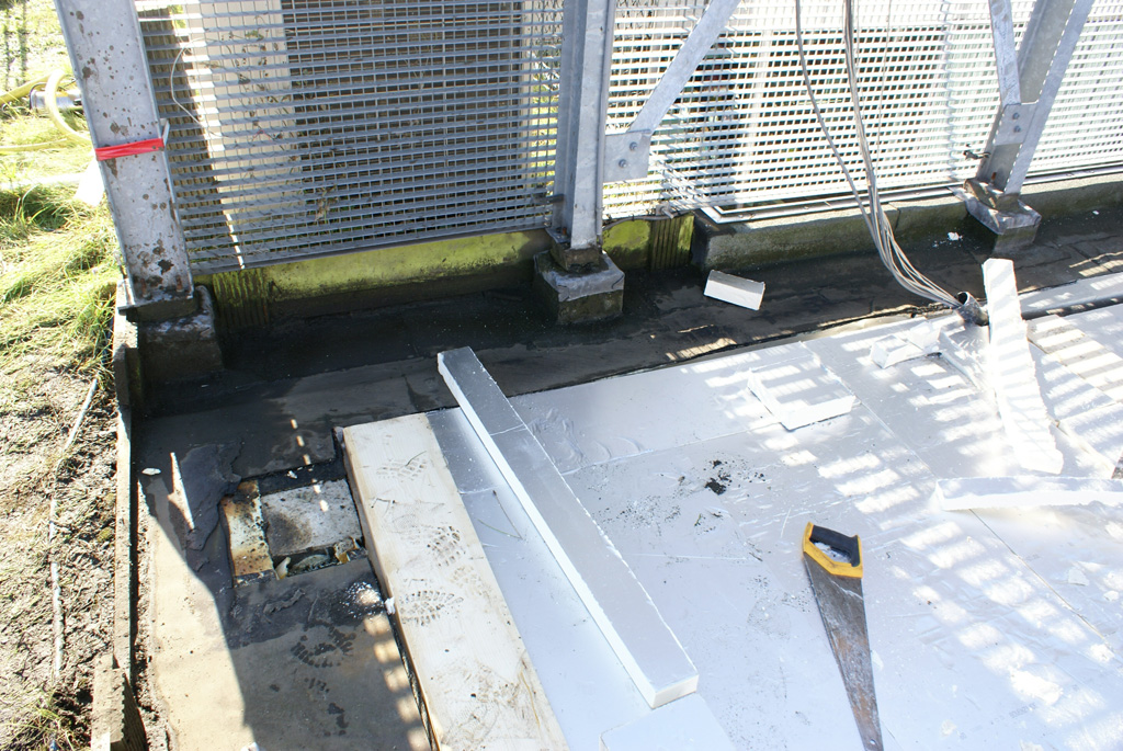 Supersnelle bitumen dakbedekking VPRO gebouw
